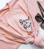 Good Dee's Girl T- Shirt (Pale Pink)