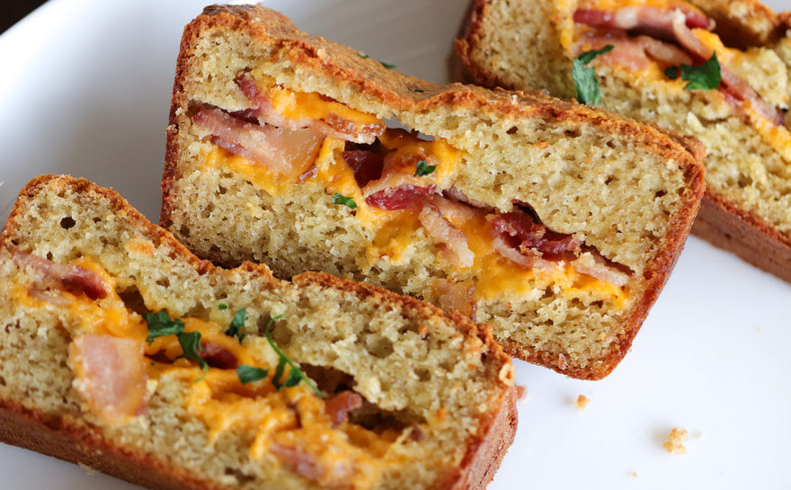Good Dee's Bacon Cheddar Stuffed Cornbread