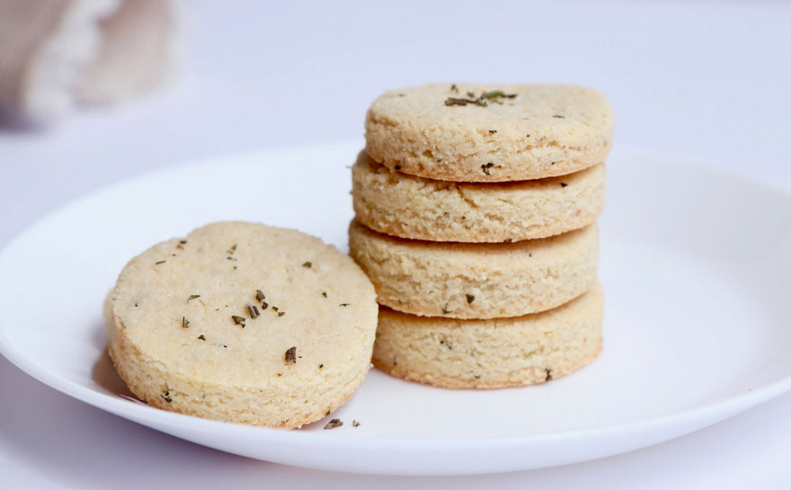Good Dee's Rosemary Shortbread Cookies