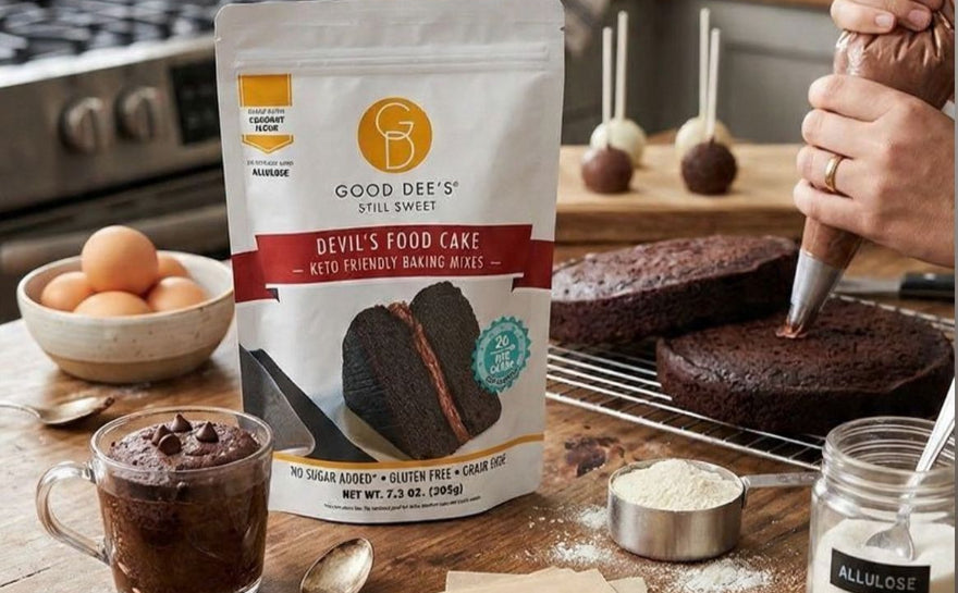 10 Best Keto Cake Mix Recipes Using Good Dee's Devil's Food Cake