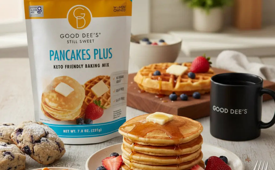 Best Keto Pancake Mix Recipes: 7 Ways to Make Fluffy Low Carb Pancakes & Waffles