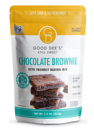 Chocolate Keto Brownie Mix - Gluten Free and No Added Sugar