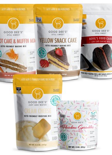 Cupcake Keto Bundle - Gluten Free and No Added Sugar