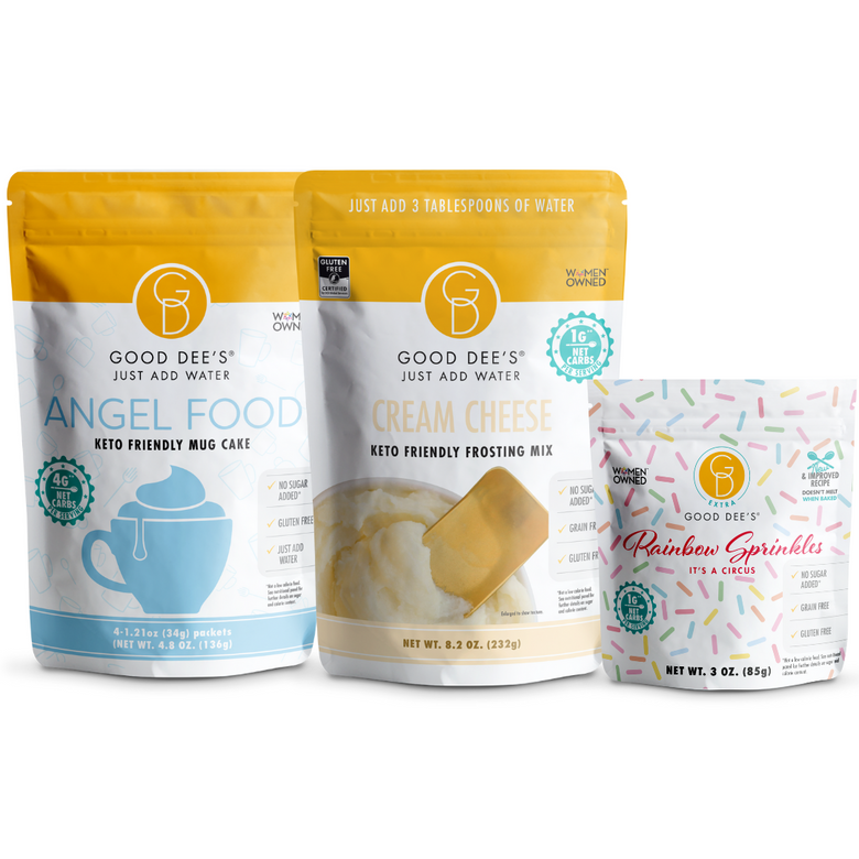 No Bake Keto Birthday Cake Bundle - Gluten Free and No Added Sugar