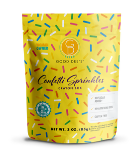 New! Keto Confetti Sprinkles Gluten Free and No Added Sugar
