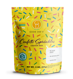 New! Keto Confetti Sprinkles Gluten Free and No Added Sugar