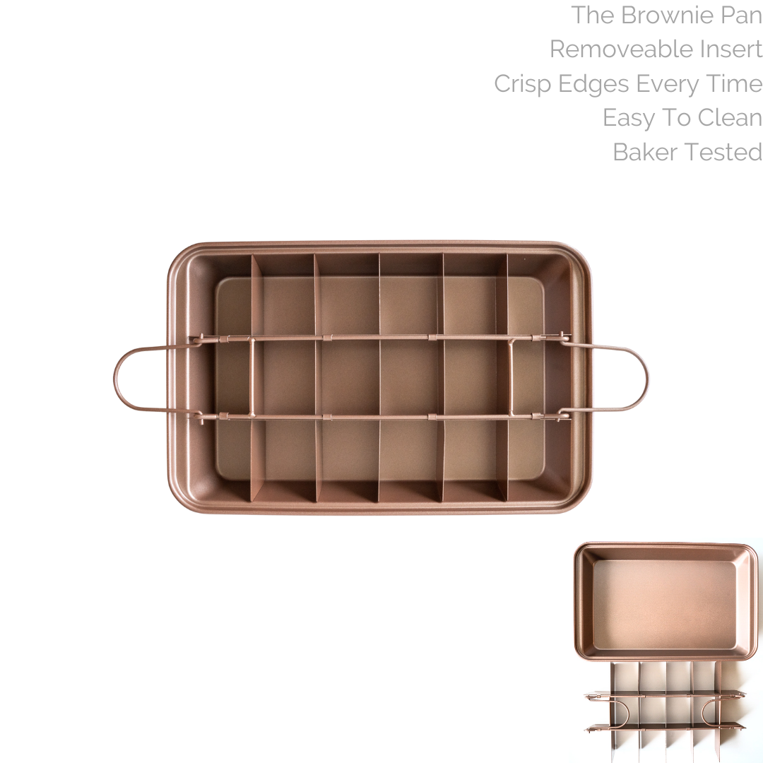 Baking Tray Brownie Non Stick Pan Baker's Edge MOTYYA Non Stick