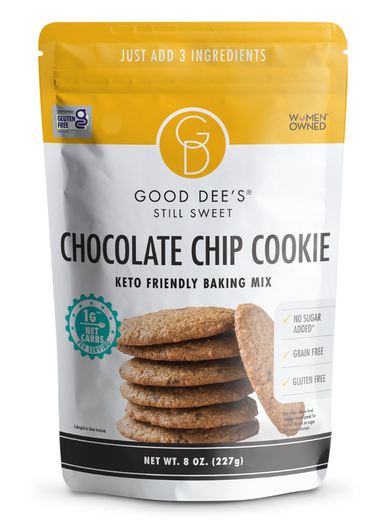 Chocolate Chip Keto Cookie Mix - Gluten Free and No Added Sugar