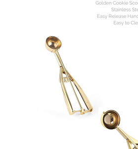 Gold Cookie Scoop