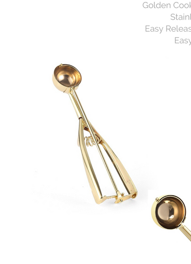 Gold Cookie Scoop