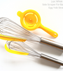 Yellow 3 Piece Whisk Set